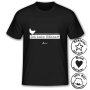 Quailzz® BIO Shirt "Therapeuten Hühner" - Men
