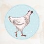 Stickerbogen "Hühner" | Quailzz® 